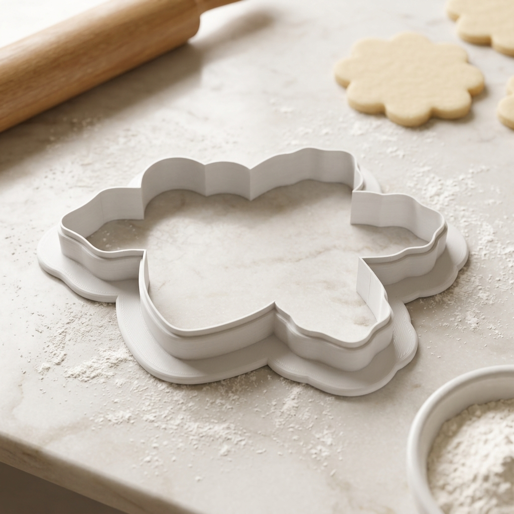 Christmas Foliage Cookie Cutter, 3D Printed Christmas Theme