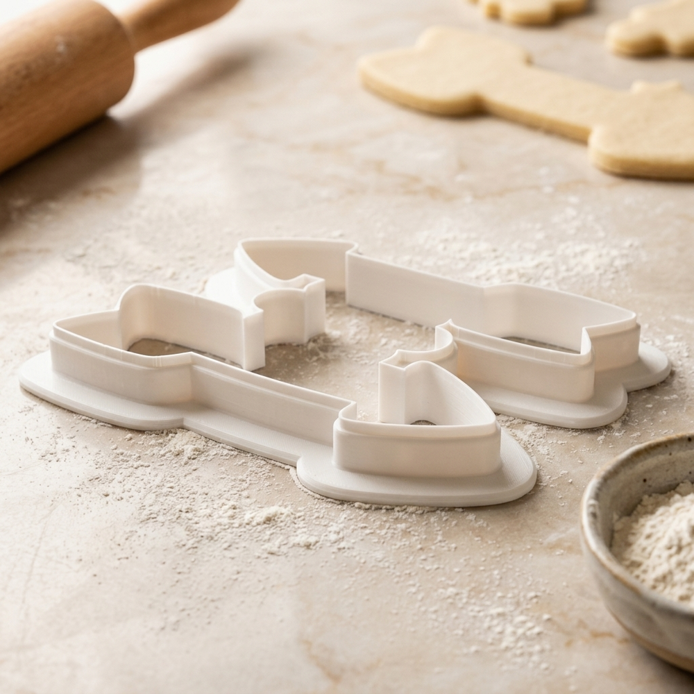 Boho Arrows Cookie Cutter, 3D Printed Valentine Theme