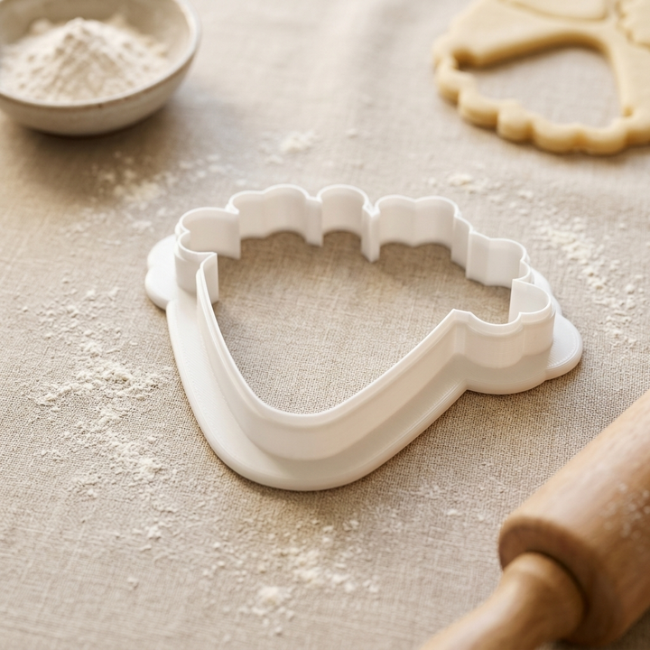 Confetti Popper Cookie Cutter | 3D Printed | Fondant &amp; Cookie Dough