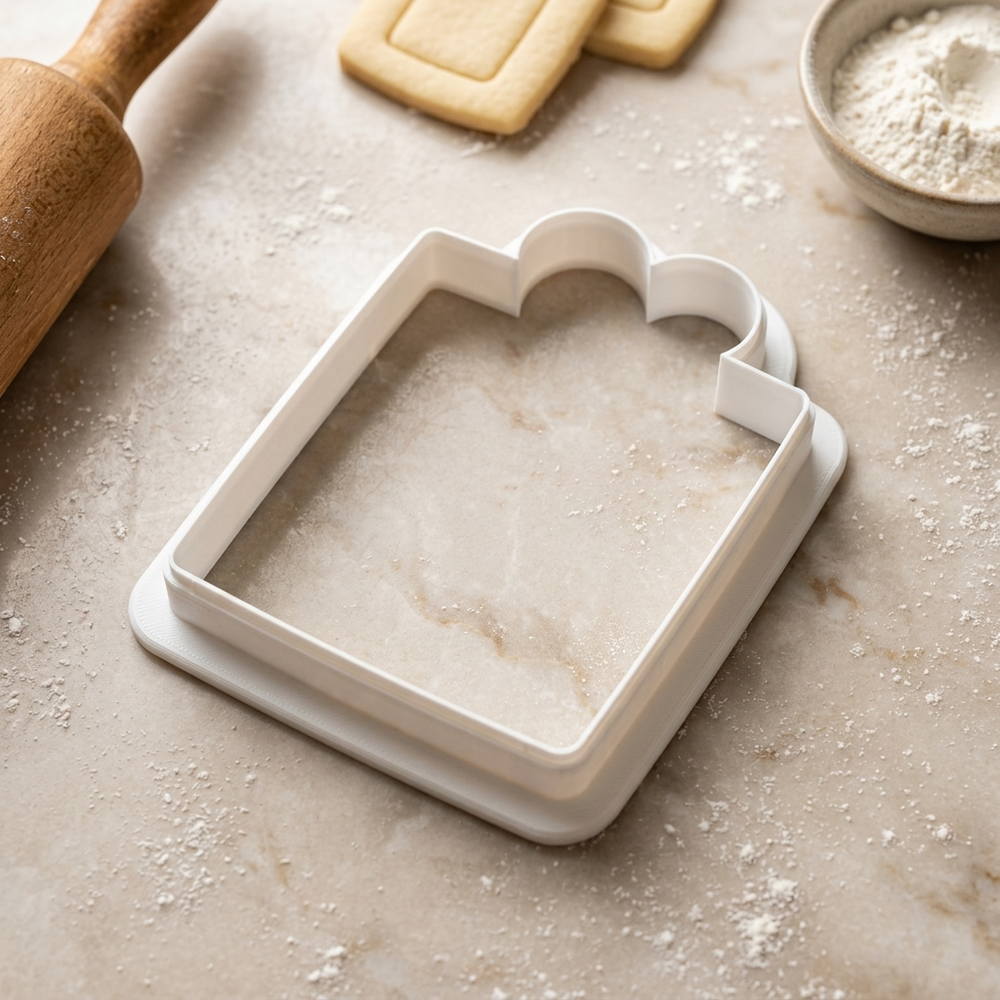 Polaroid With Hearts ETSY Cookie Cutter, 3D Printed Valentine Theme