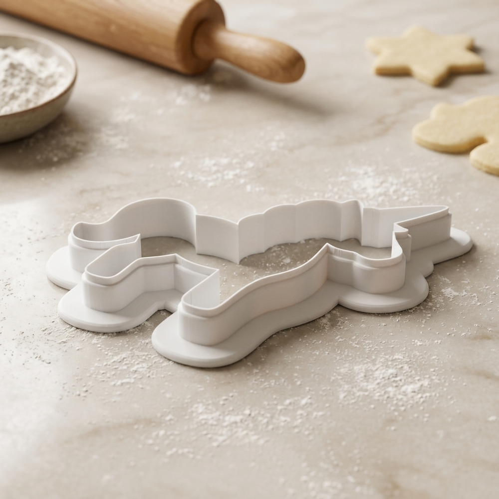 Cute Unicorn Cookie Cutter, 3D Printed Animal Theme