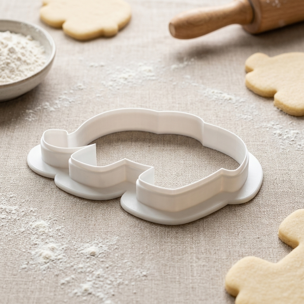 Republican GOP Elephant Cookie Cutter, 3D Printed Animal Theme