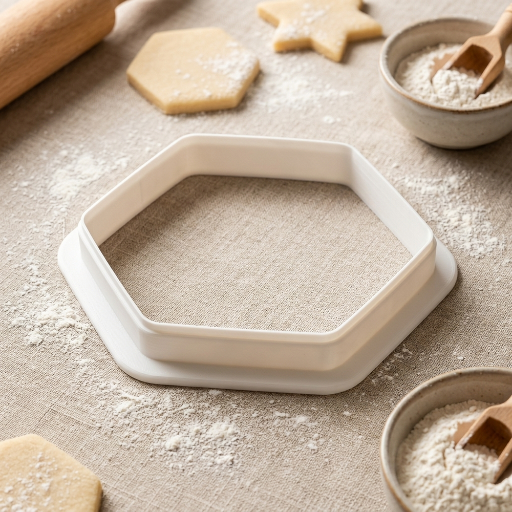 Dice Cookie Cutter, 3D Printed Sports Theme