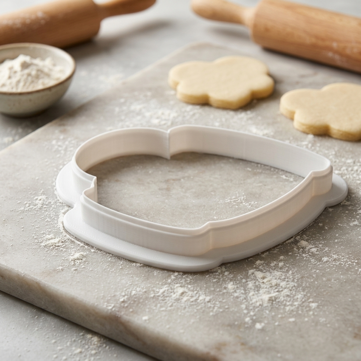Gingerbread Mug Cookie Cutter, 3D Printed Christmas Theme