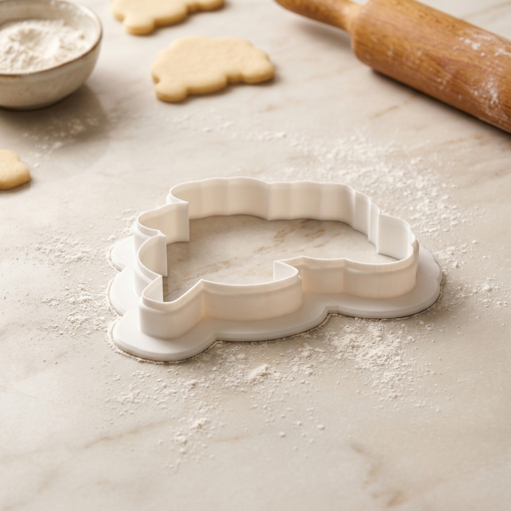 Achillea Cookie Cutter, 3D Printed Cookie Theme
