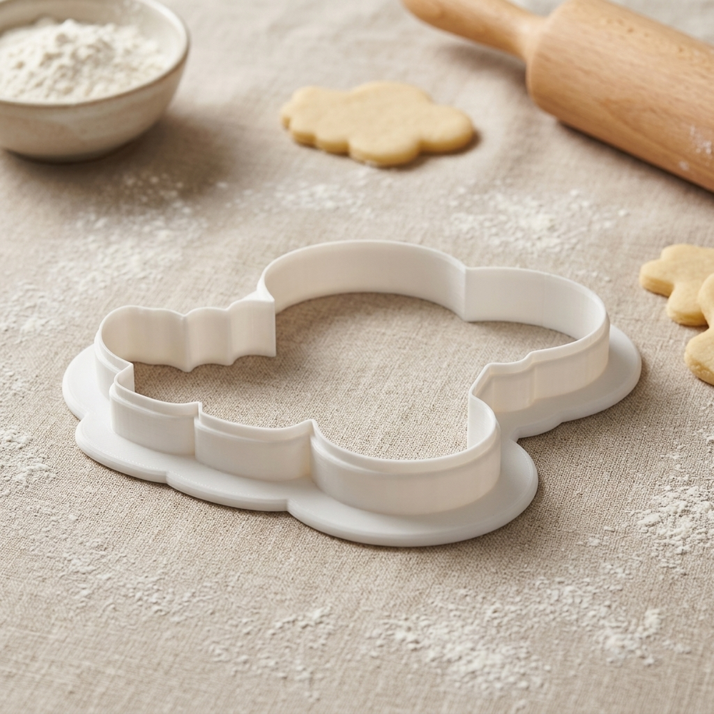Baby Dinosaur Cookie Cutter, 3D Printed Baby Shower Theme