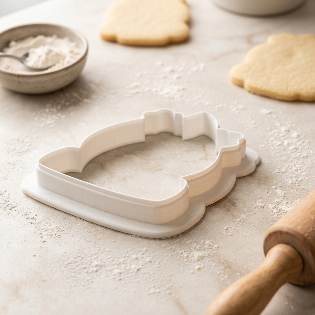Chubby Firecracker Cookie Cutter, 3D Printed Cookie Theme