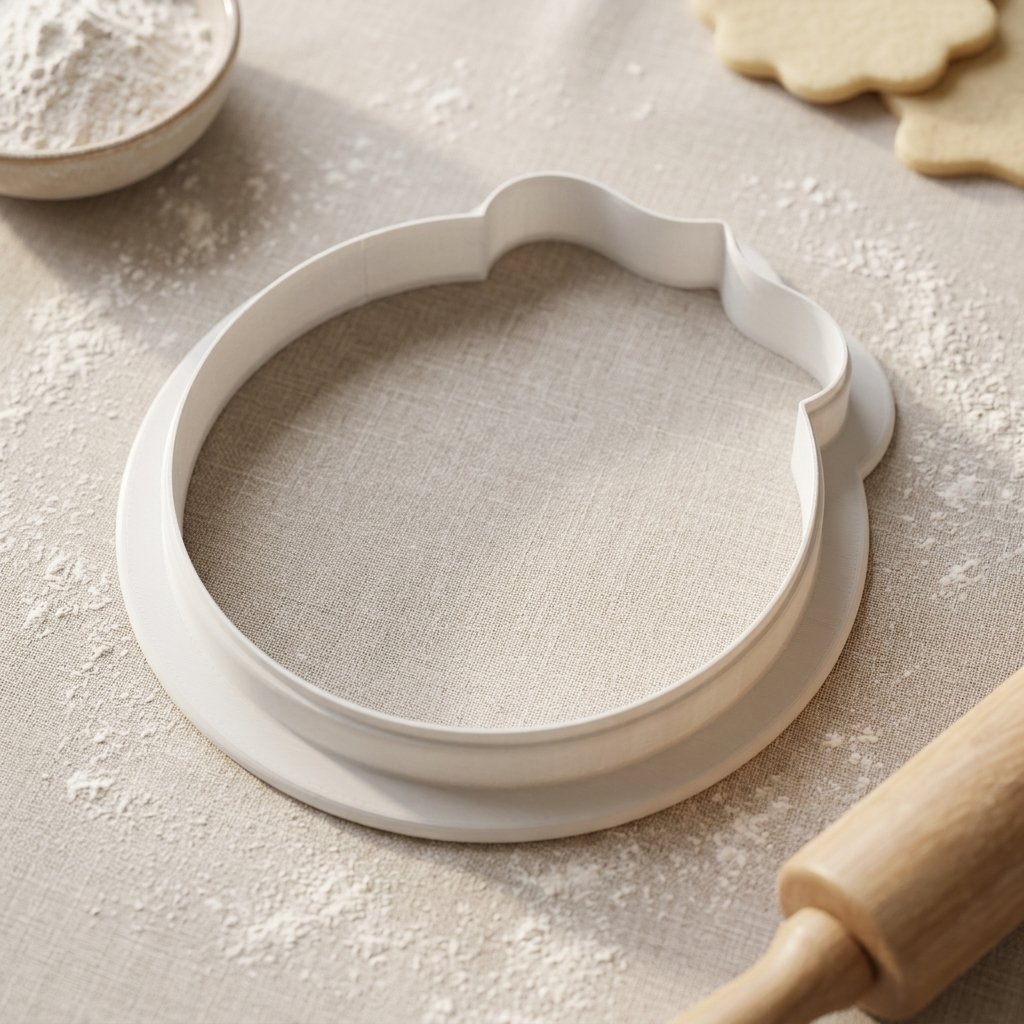 Alternate Nesting Circle Cookie Cutter, 3D Printed Shape Theme