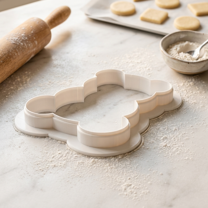 Valentines Bear Cookie Cutter, 3D Printed Valentine Theme