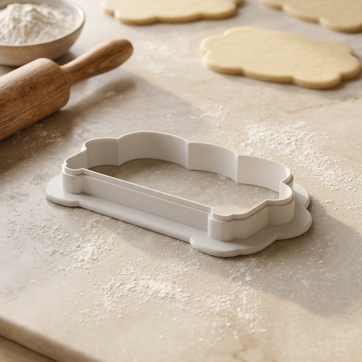 Couch Cookie Cutter, 3D Printed Cookie Theme
