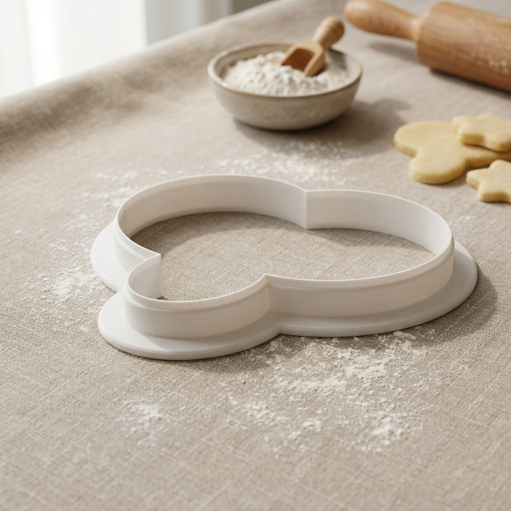 Balloon Double Cookie Cutter, 3D Printed Birthday Theme