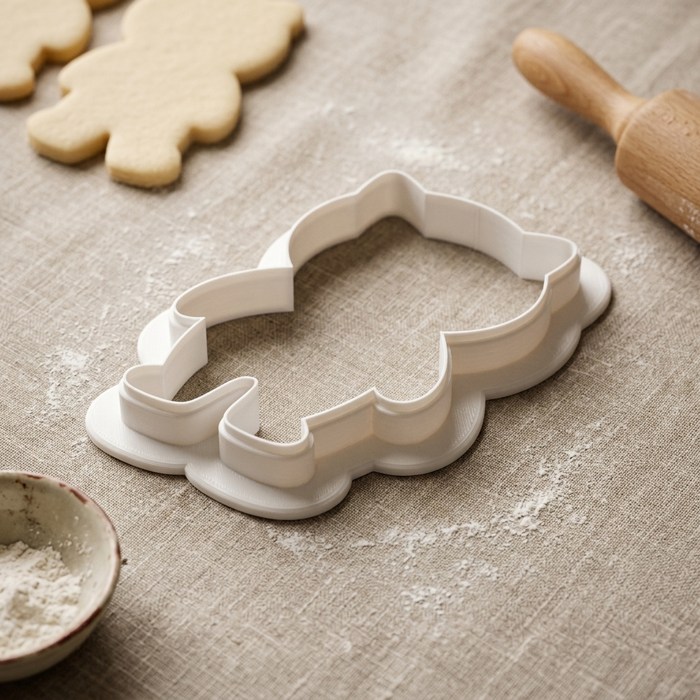 Space Character Cookie Cutter, 3D Printed Cookie Theme