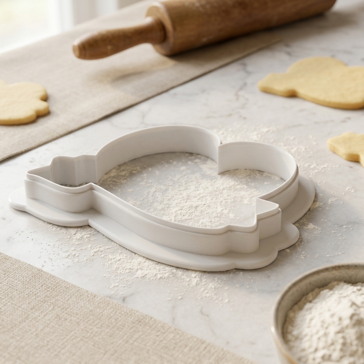 60th Anniversary Cookie Cutter, 3D Printed Cookie Theme