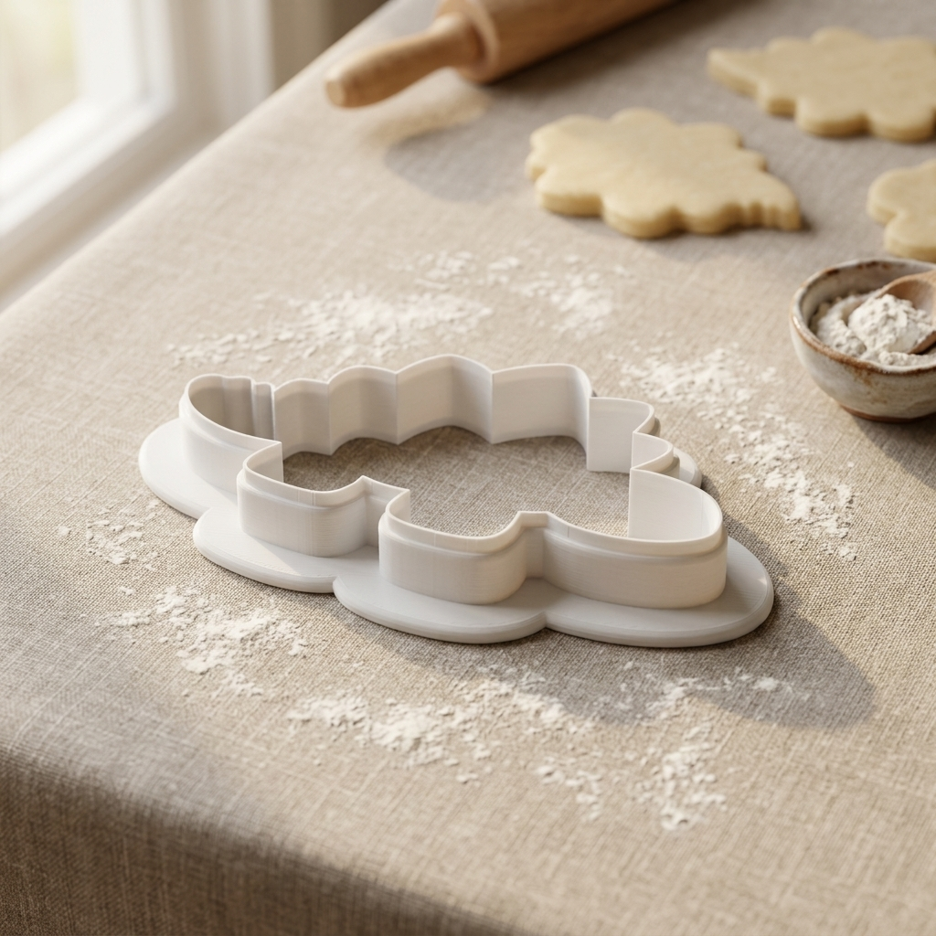 Stegosaurus Cookie Cutter, 3D Printed Cookie Theme