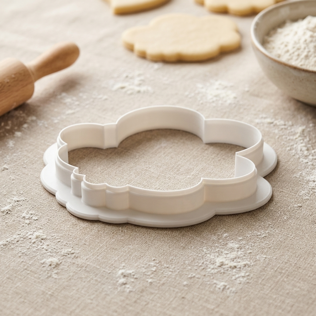 Heart Balloons Cookie Cutter, 3D Printed Valentine Theme