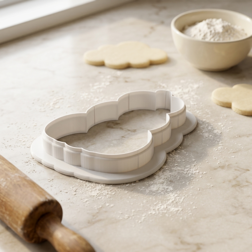 Stacking Pumpkins Cookie Cutter, 3D Printed Halloween Theme