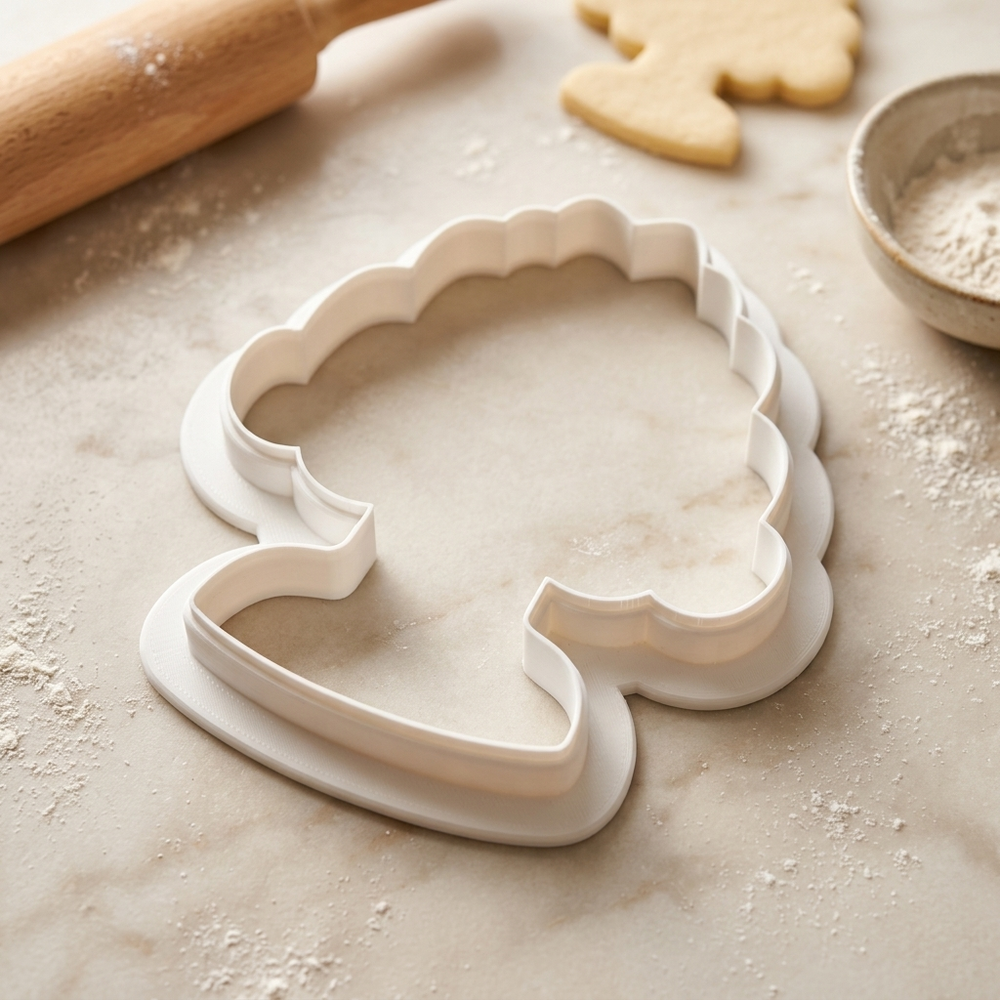 Egg Nest Cake Stand Cookie Cutter, 3D Printed Easter Theme