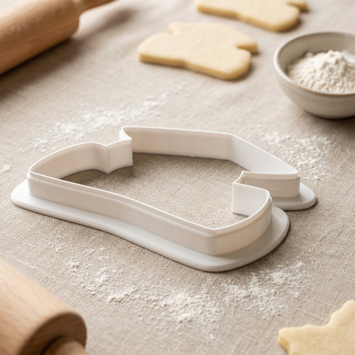 Diploma V2 Cookie Cutter, 3D Printed Graduation Theme