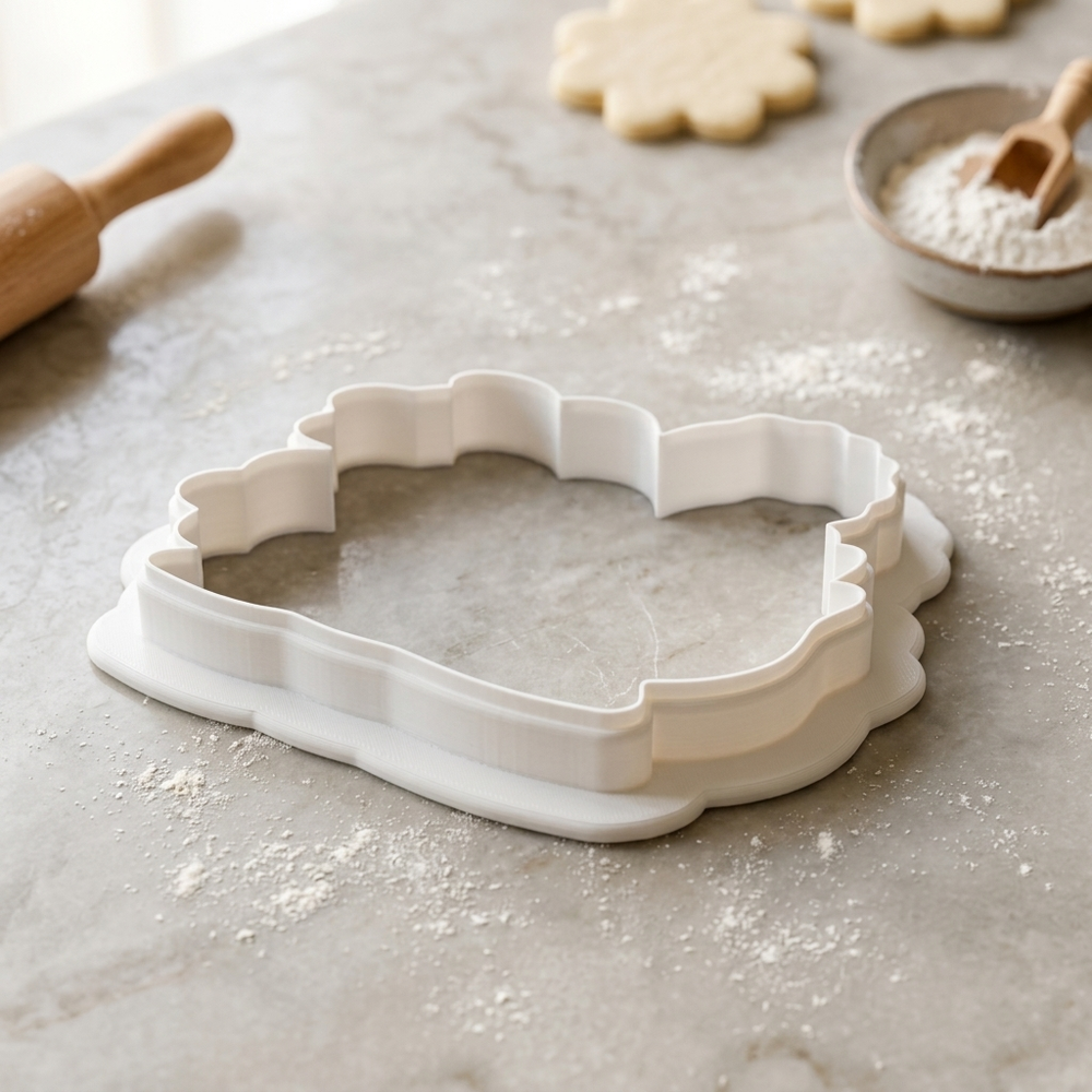 Under The Sea Themed Cookie Cutter, 3D Printed Cookie Theme
