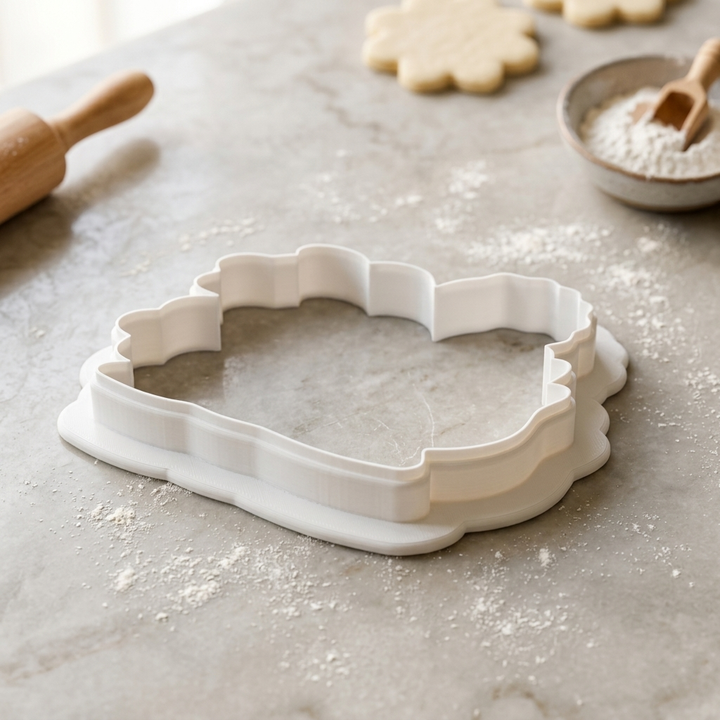 Under The Sea Themed Cookie Cutter, 3D Printed Cookie Theme