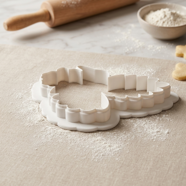 Hummingbird/hibiscus/palm Leaf Cookie Cutter, 3D Printed Garden Theme