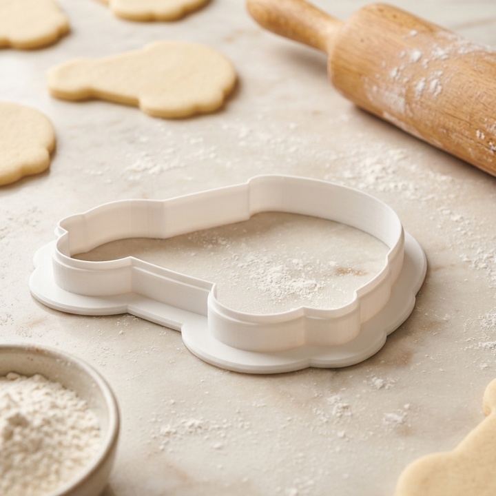 Kids Cozy Coupe Christmas Cookie Cutter, 3D Printed Christmas Theme