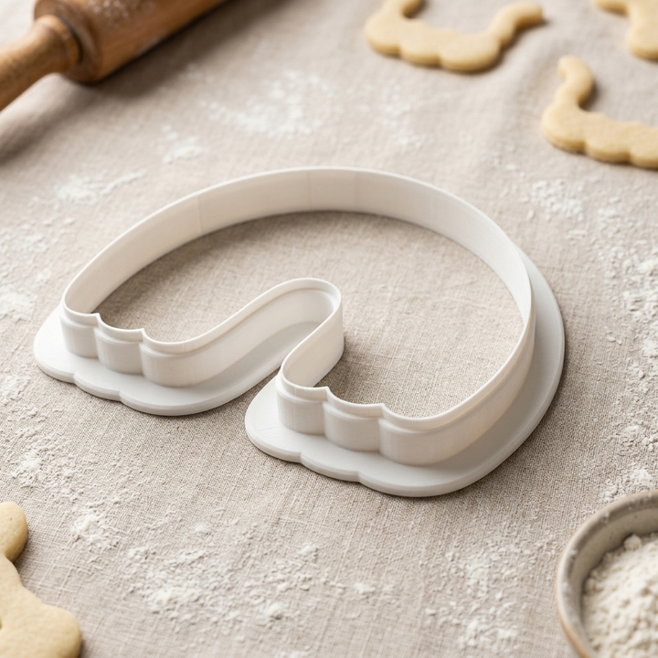 Rainbow Arc Outline Cookie Cutter, 3D Printed Cookie Theme