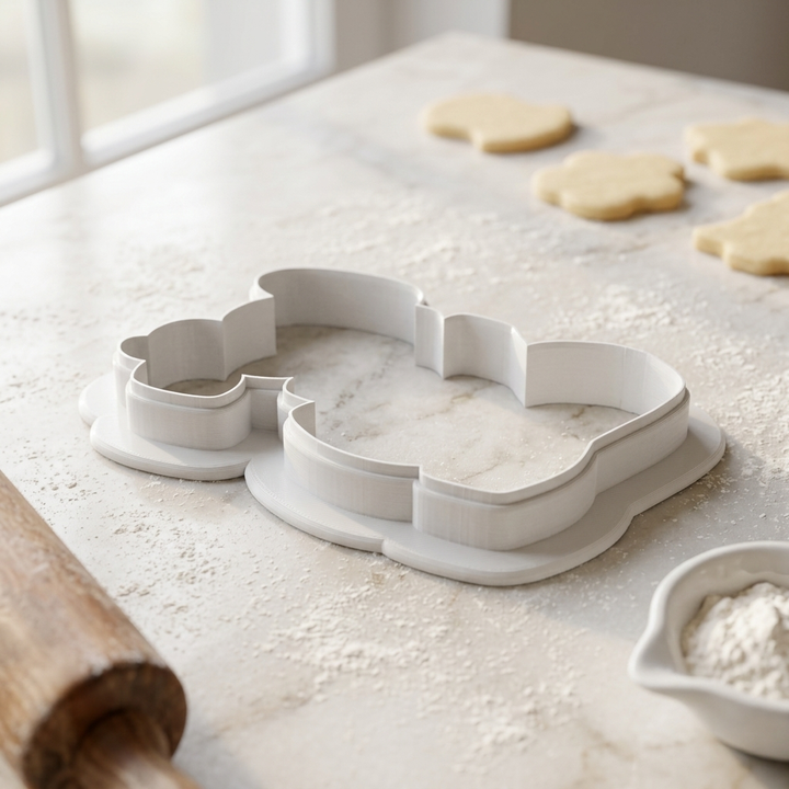 First Rodeo Cookie Cutter, 3D Printed Cookie Theme