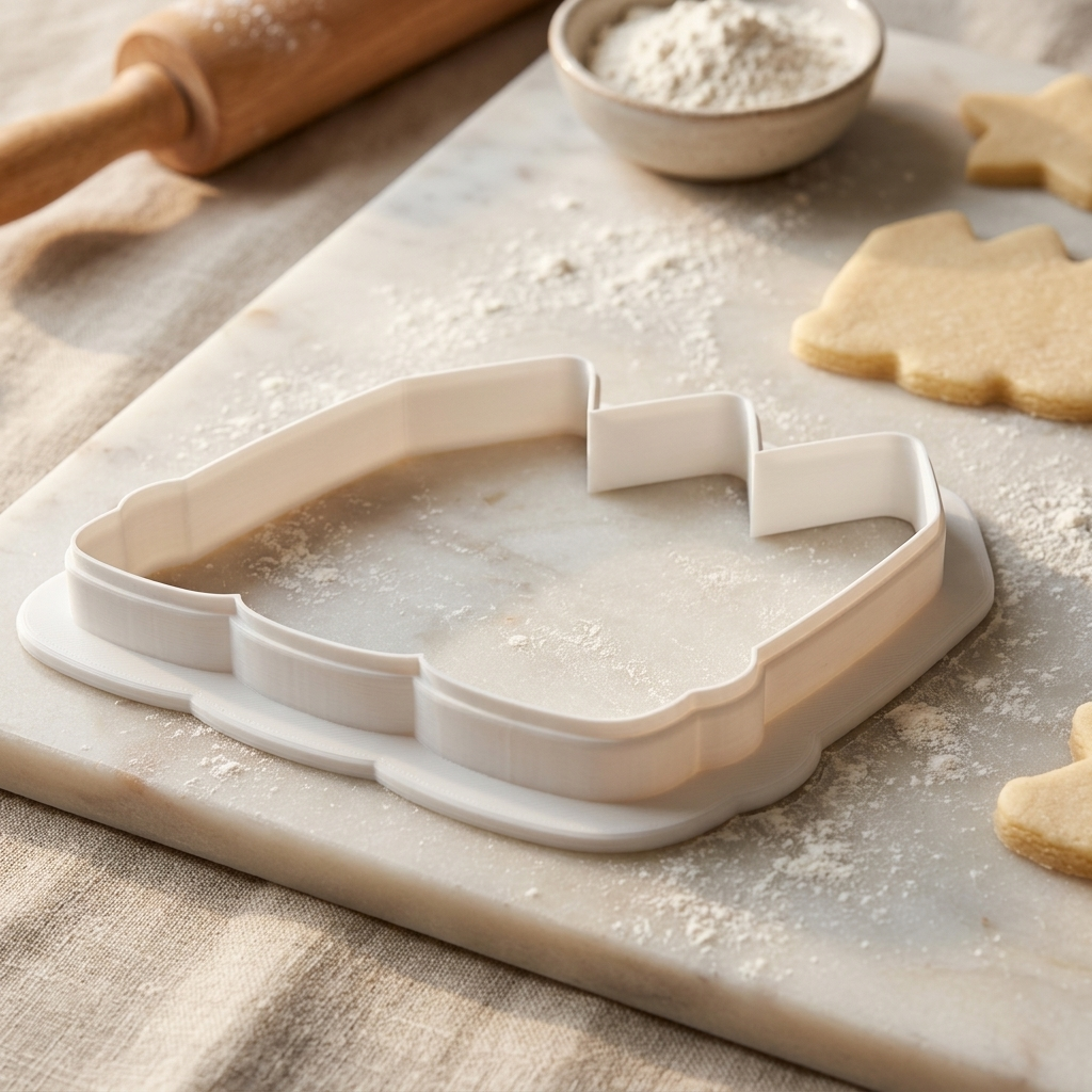 Pencil Trio Cookie Cutter, 3D Printed School Theme