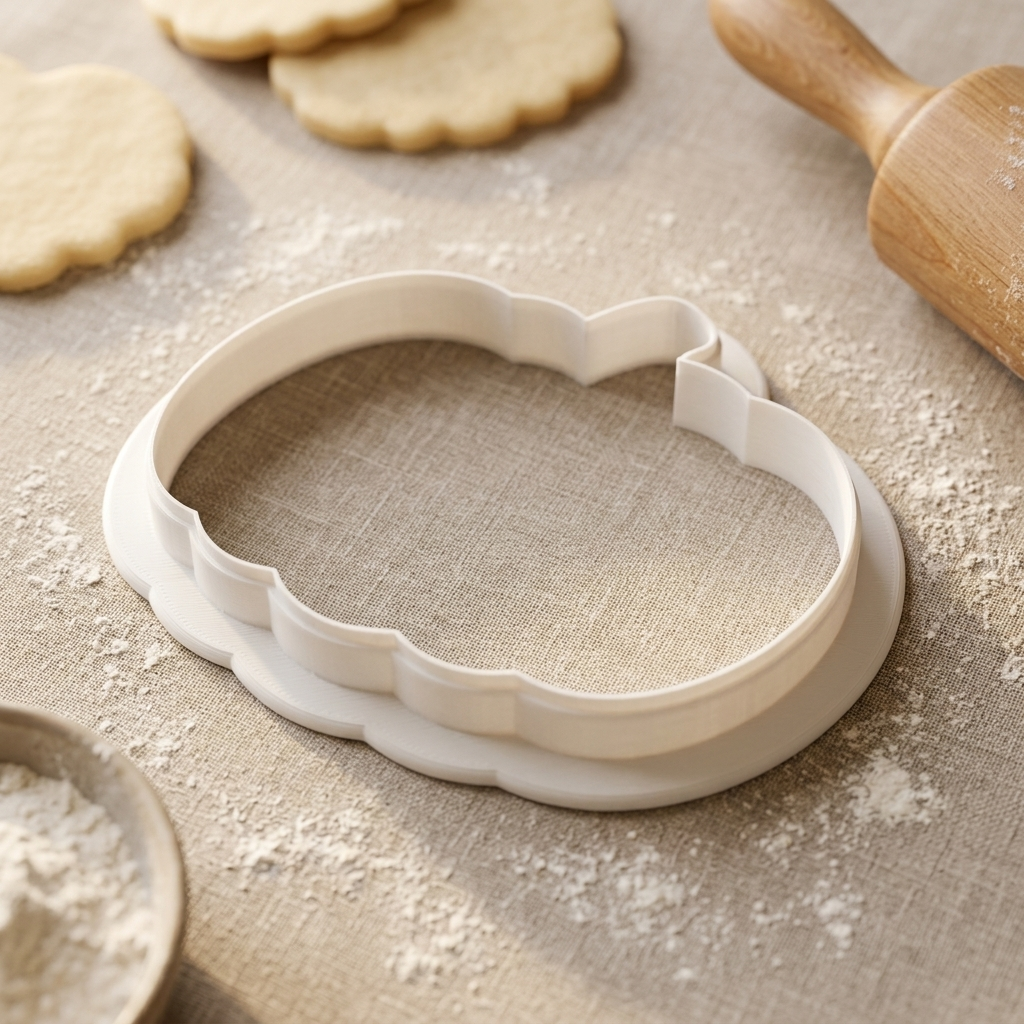 Pumpkin Patch Sign Cookie Cutter, 3D Printed Halloween Theme