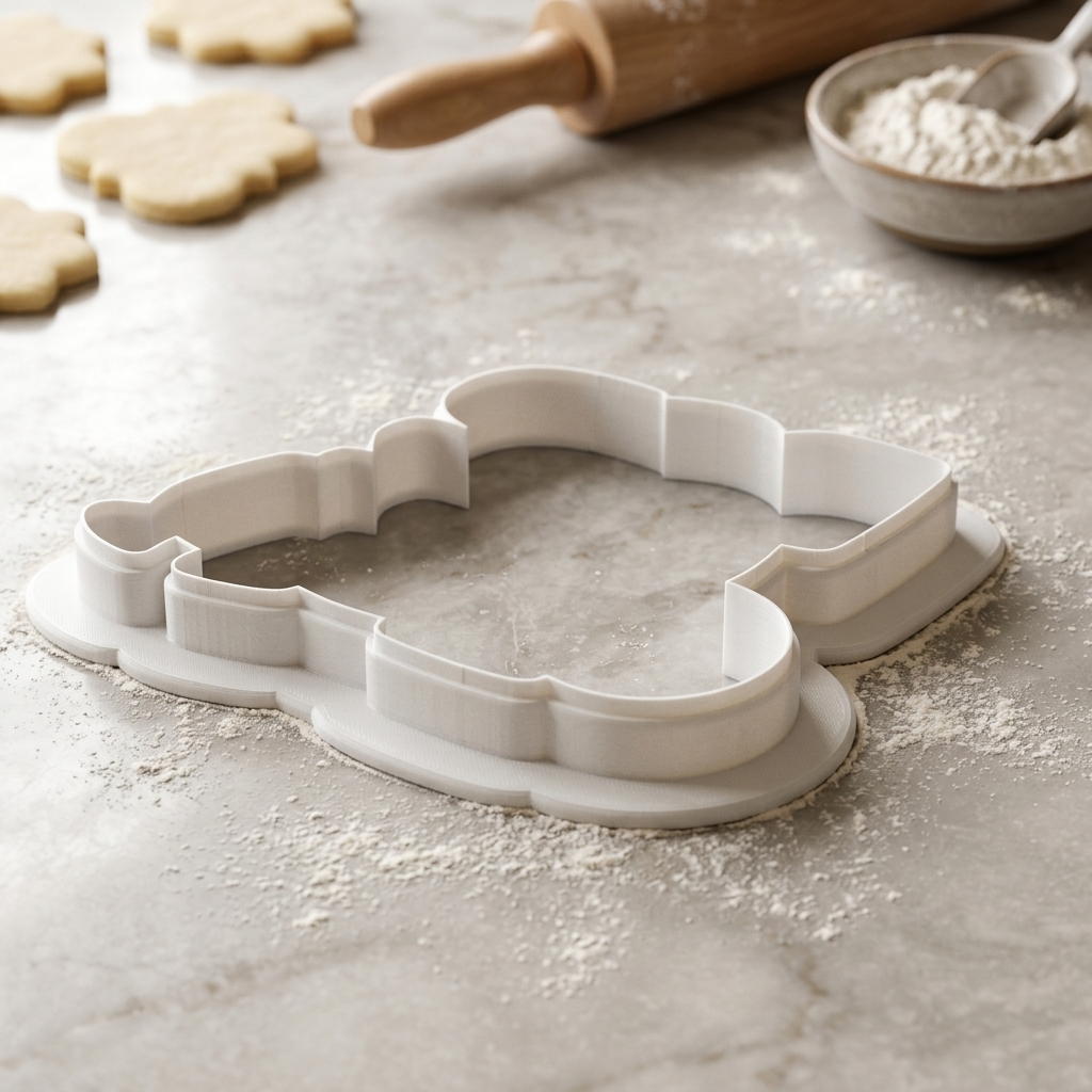 Pop Fizz Clink Cookie Cutter, 3D Printed Cookie Theme