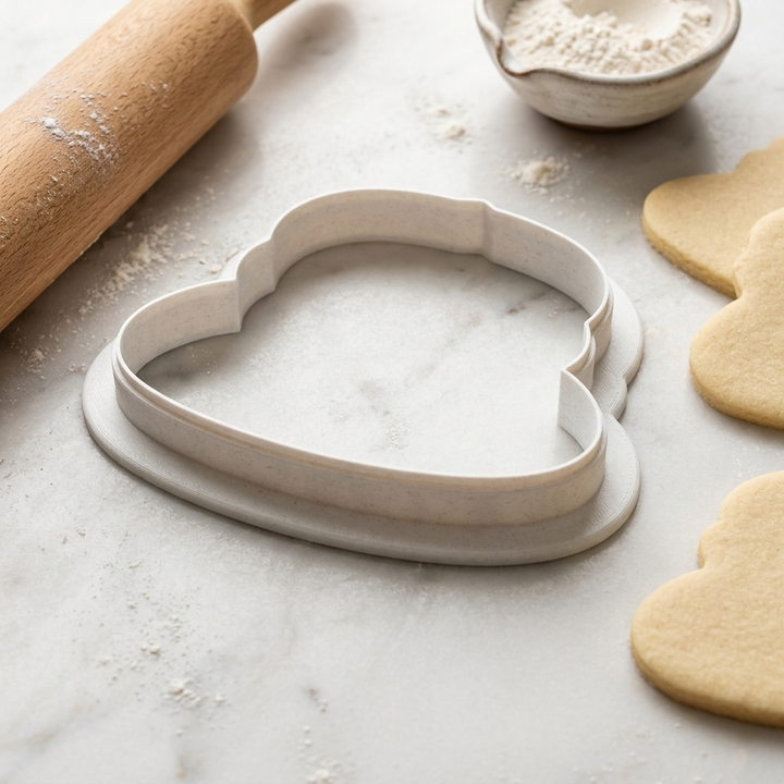 Pancakes And Syrup Cookie Cutter, 3D Printed Cookie Theme