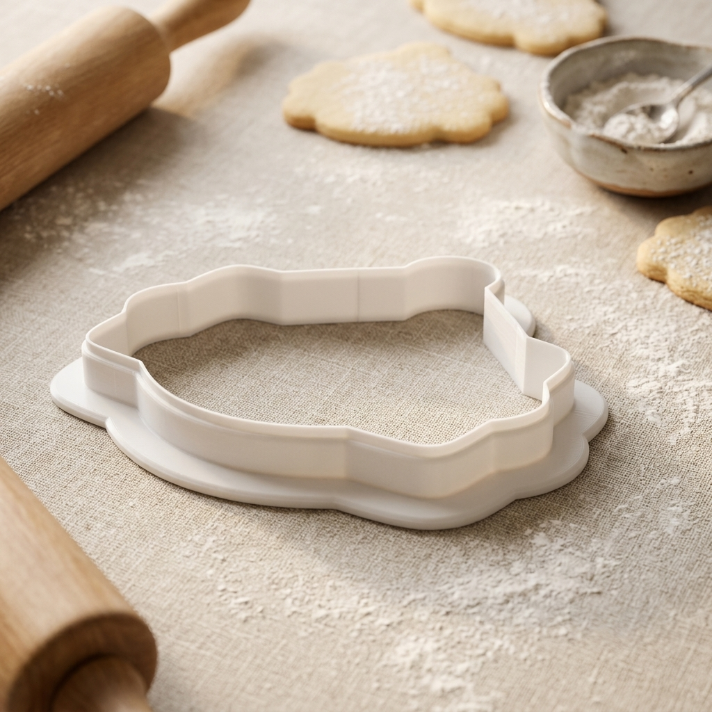 Hanging Sign Cookie Cutter, 3D Printed Cookie Theme
