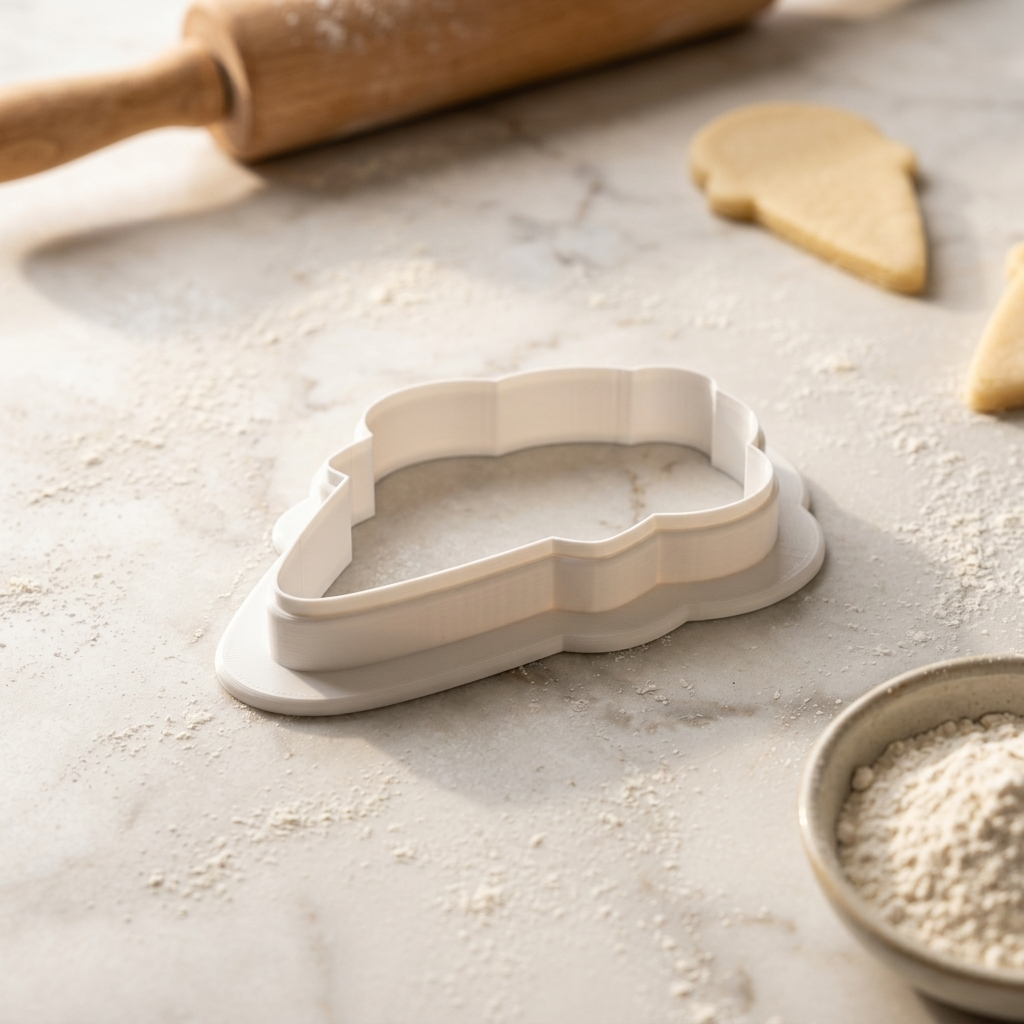 Emmy Cone Cookie Cutter, 3D Printed Cookie Theme