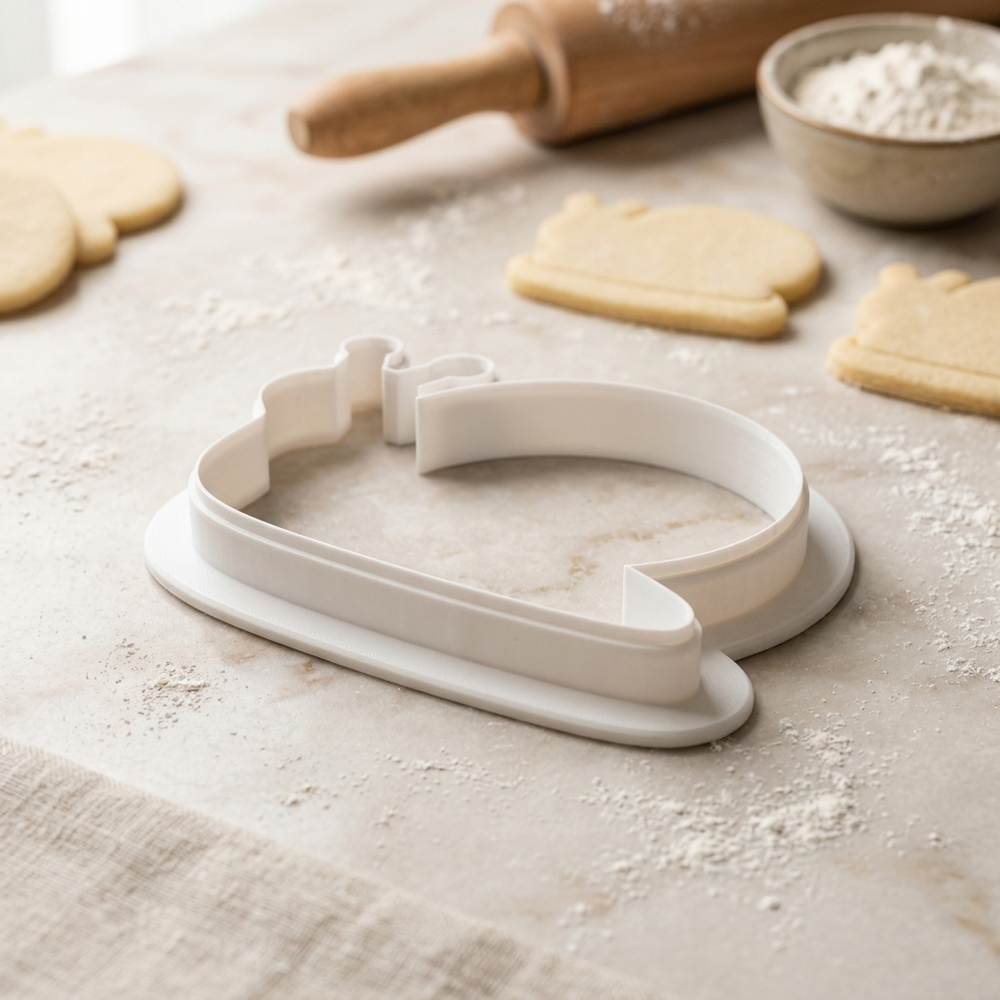 Magical Snail Cookie Cutter, 3D Printed Cookie Theme