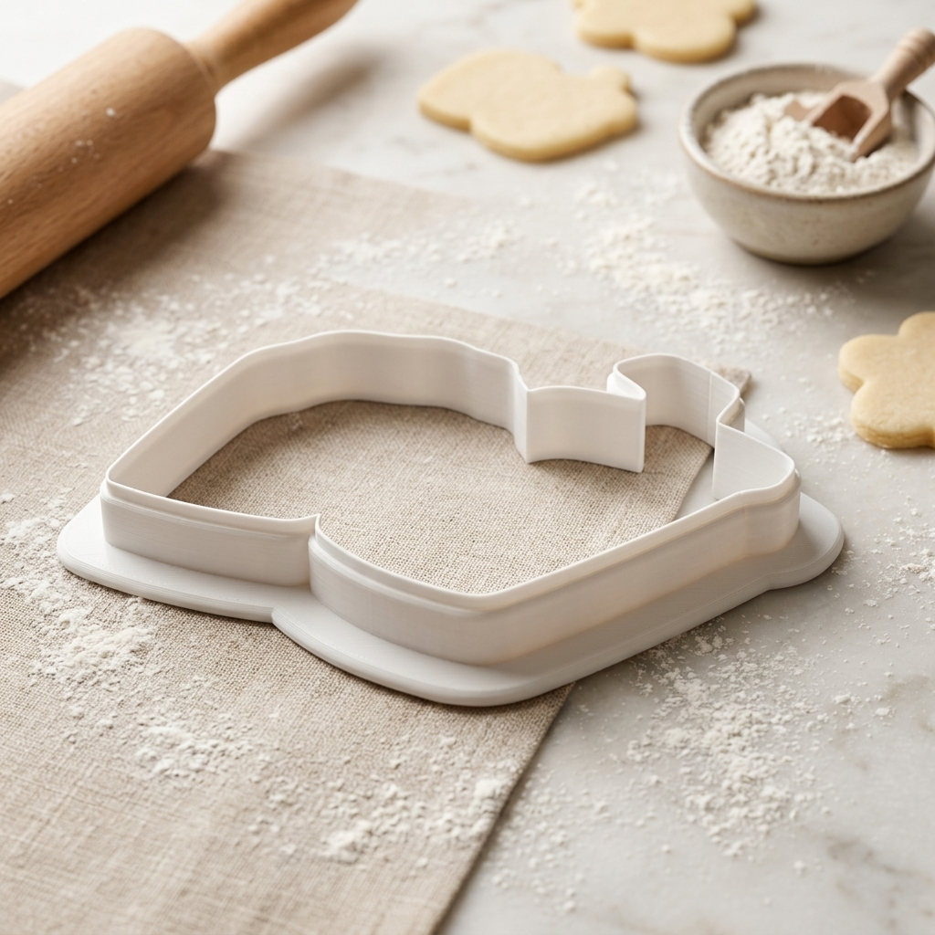 Soda And Popcorn Valentine Food Pair Cookie Cutter, 3D Printed Valentine Theme