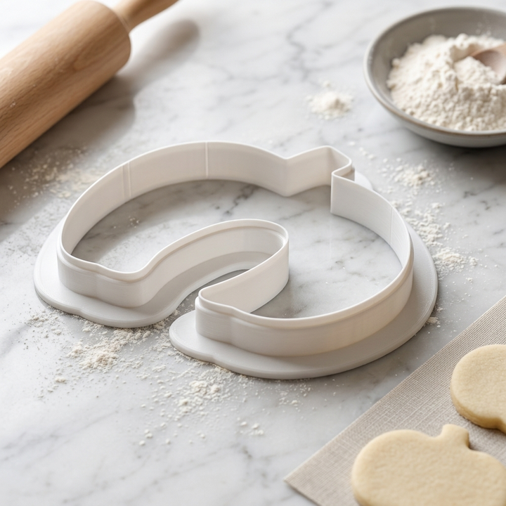 Pumpkin Arch Fall Cookie Cutter, 3D Printed Halloween Theme