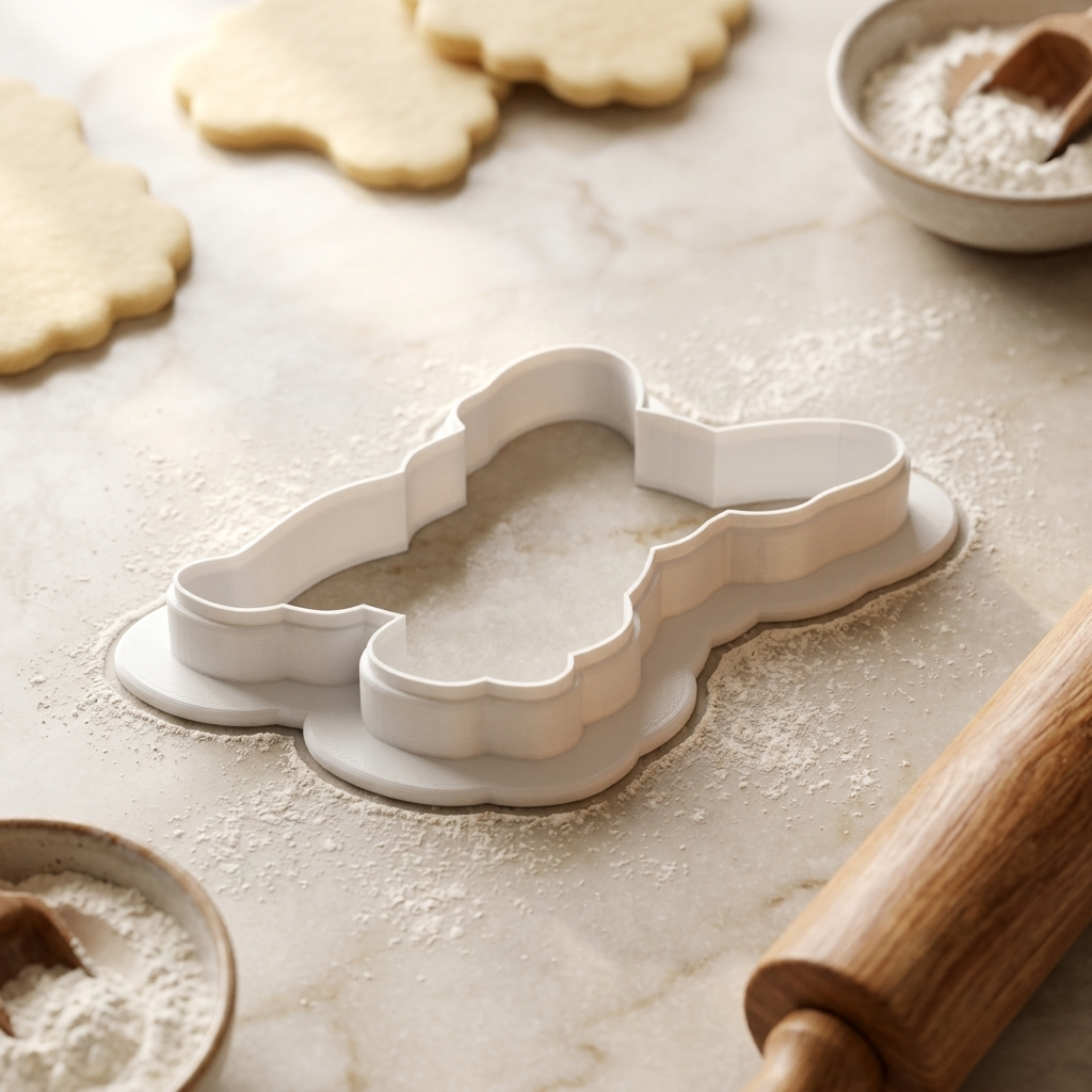 Frenchie ETSY Cookie Cutter, 3D Printed Cookie Theme