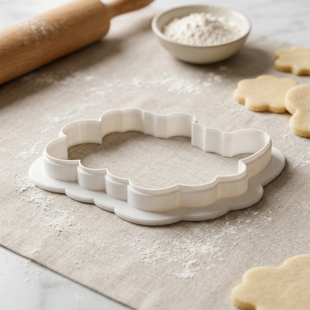 Lucky In Love Cookie Cutter, 3D Printed Valentine Theme