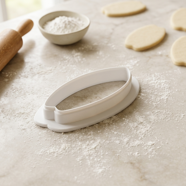 Surf Board Cookie Cutter, 3D Printed Cookie Theme