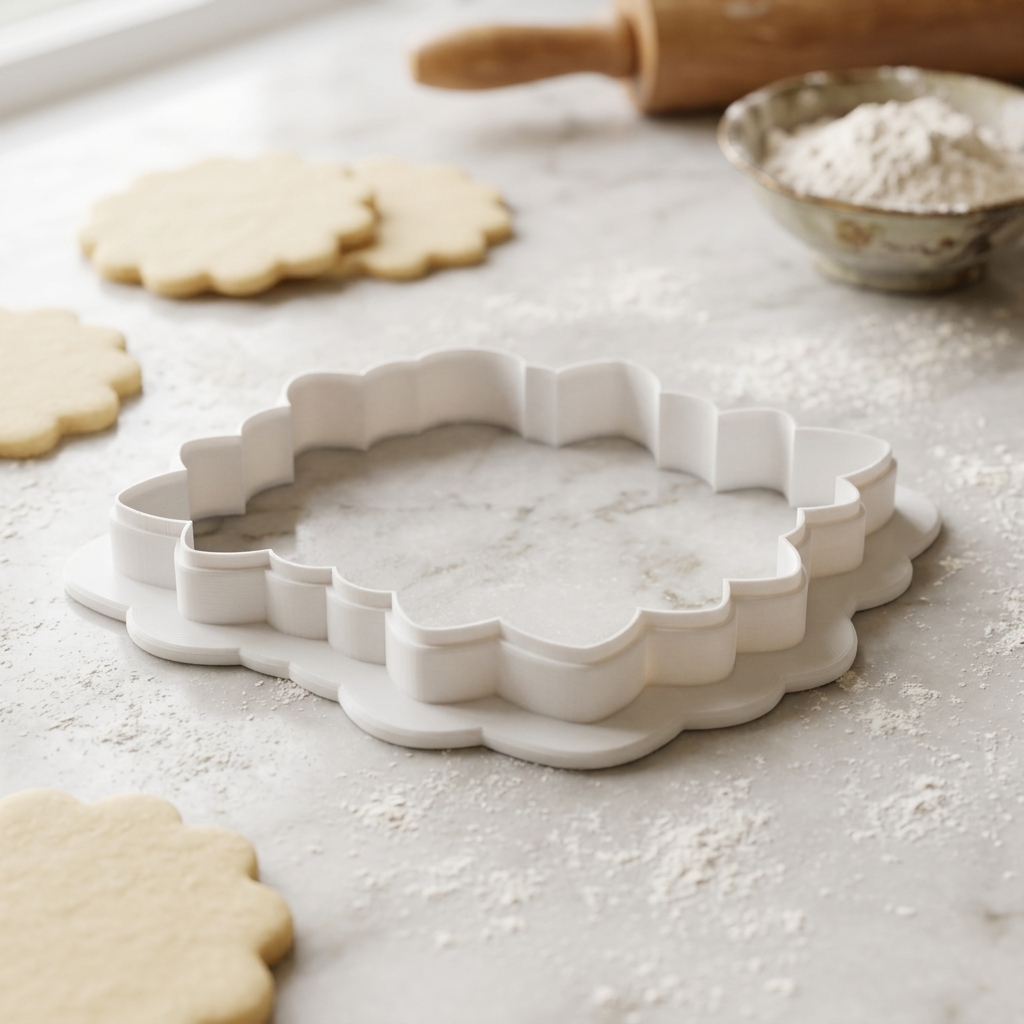 Coquette Flowers ETSY Cookie Cutter, 3D Printed Garden Theme