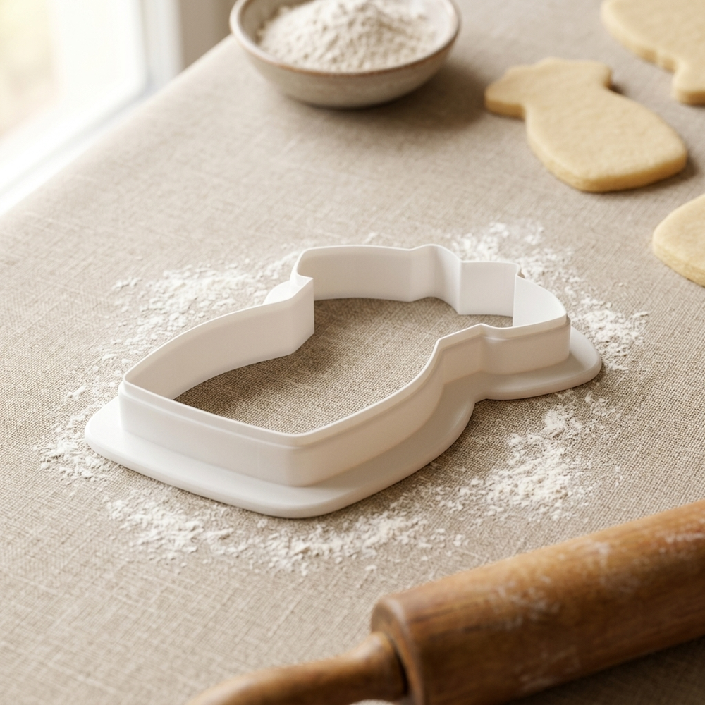 Qipao Cookie Cutter, 3D Printed Cookie Theme