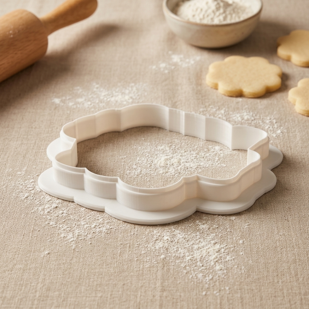 Love Peace Joy Christmas Holiday Detailed Cookie Cutter, 3D Printed Christmas Theme