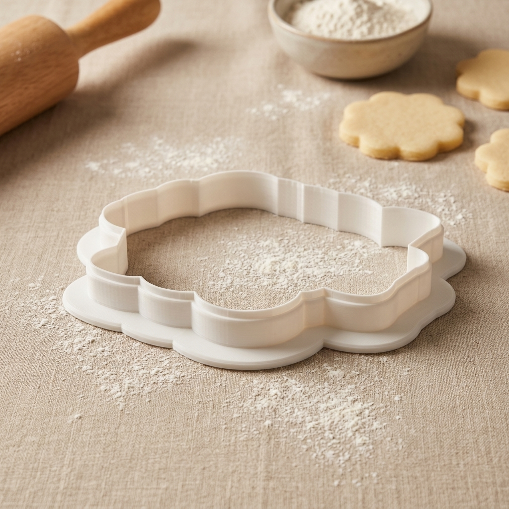 Love Peace Joy Christmas Holiday Detailed Cookie Cutter, 3D Printed Christmas Theme
