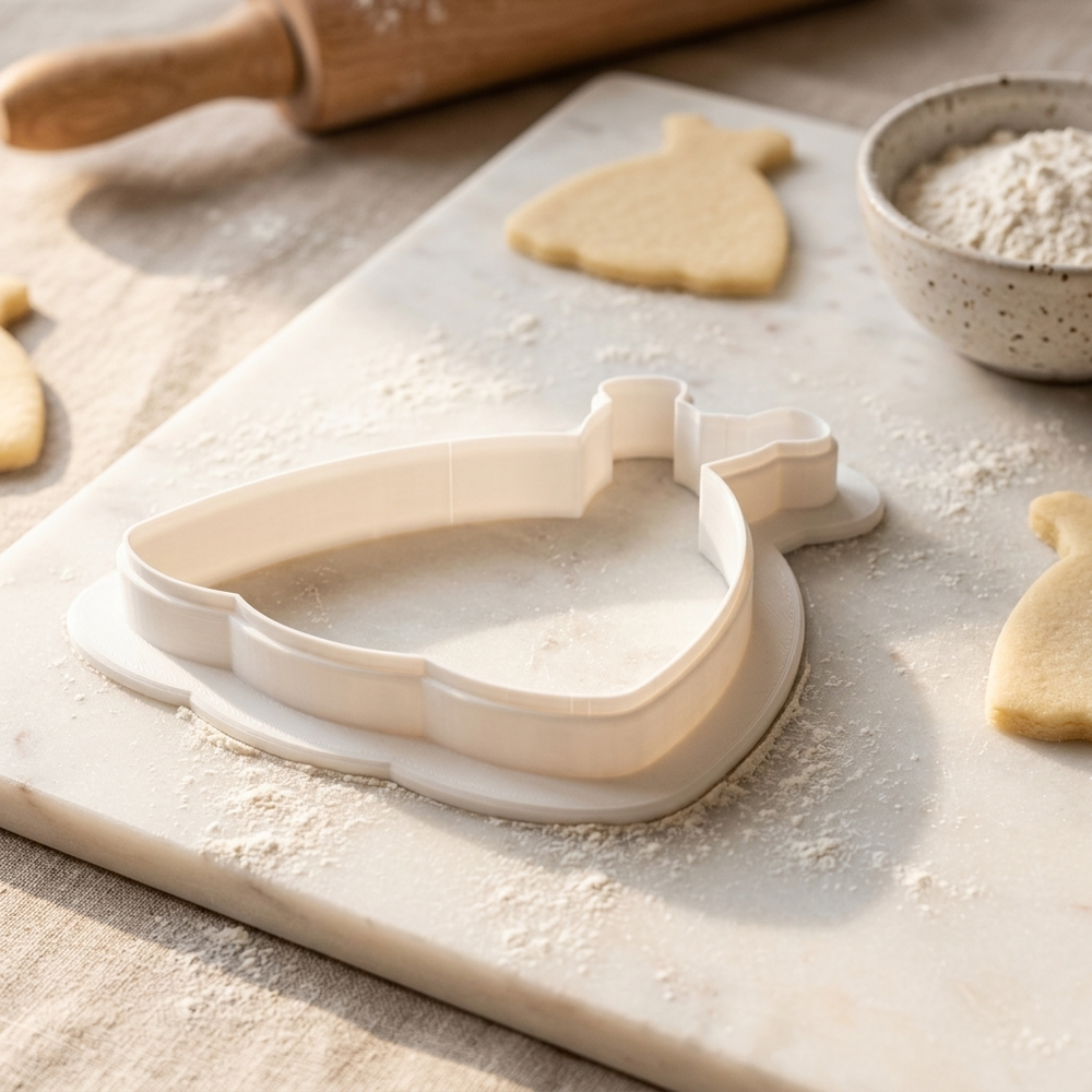 Wedding Ball Gown Cookie Cutter, 3D Printed Wedding Theme