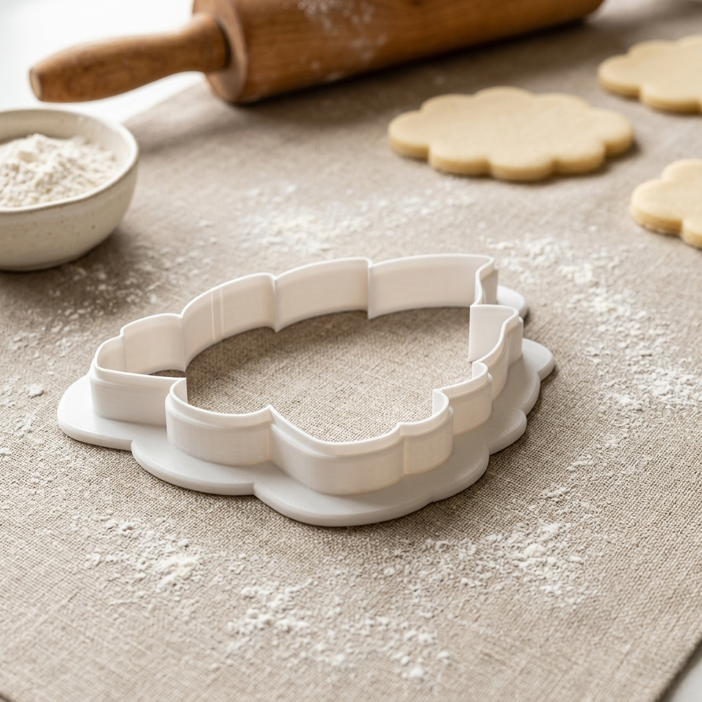 Camp Fire Cookie Cutter, 3D Printed Cookie Theme