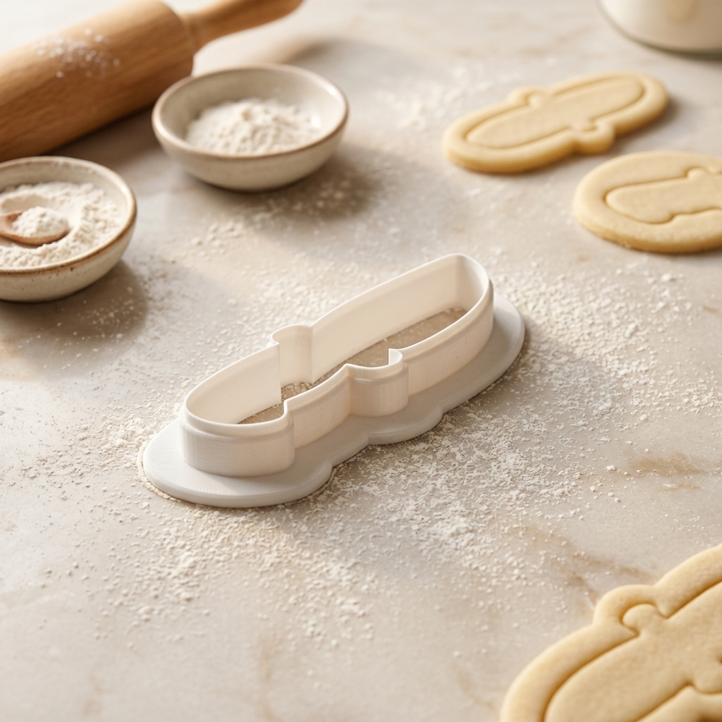 Knife Cookie Cutter, 3D Printed Cookie Theme