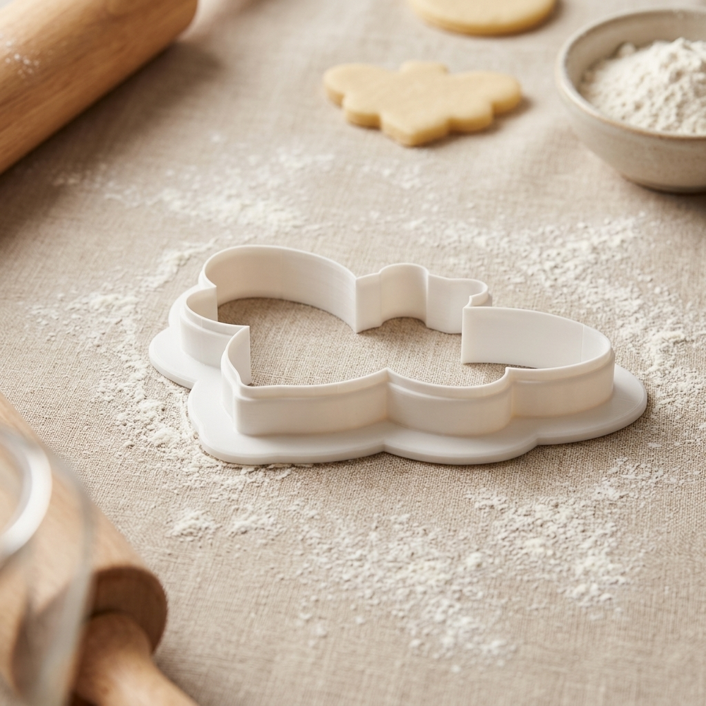 BEE ST Bee Cookie Cutter, 3D Printed Garden Theme