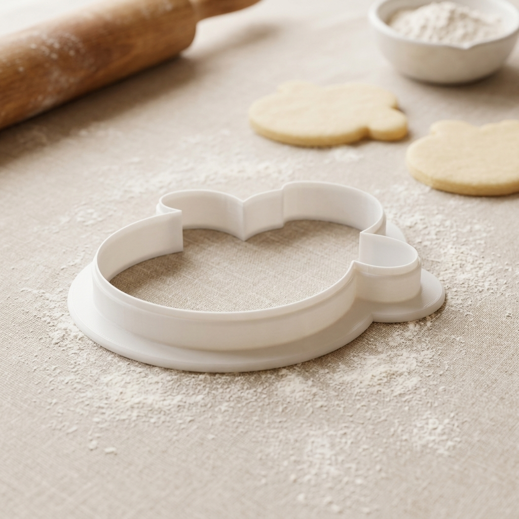 Ghost Cirila Cookie Cutter, 3D Printed Halloween Theme