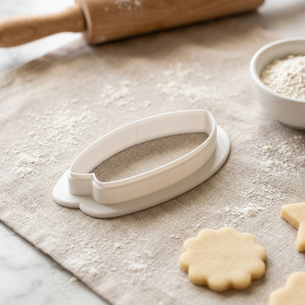 Sandy Surf Boards Cookie Cutter, 3D Printed Cookie Theme